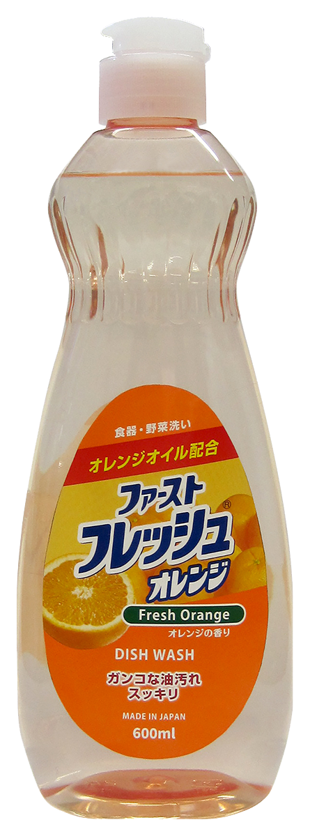 買一送一-日本FUNS (橙味)洗潔精 (600ML)（買一件自動送一件）