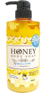Honey Body Soap Milk- in Type 500ml